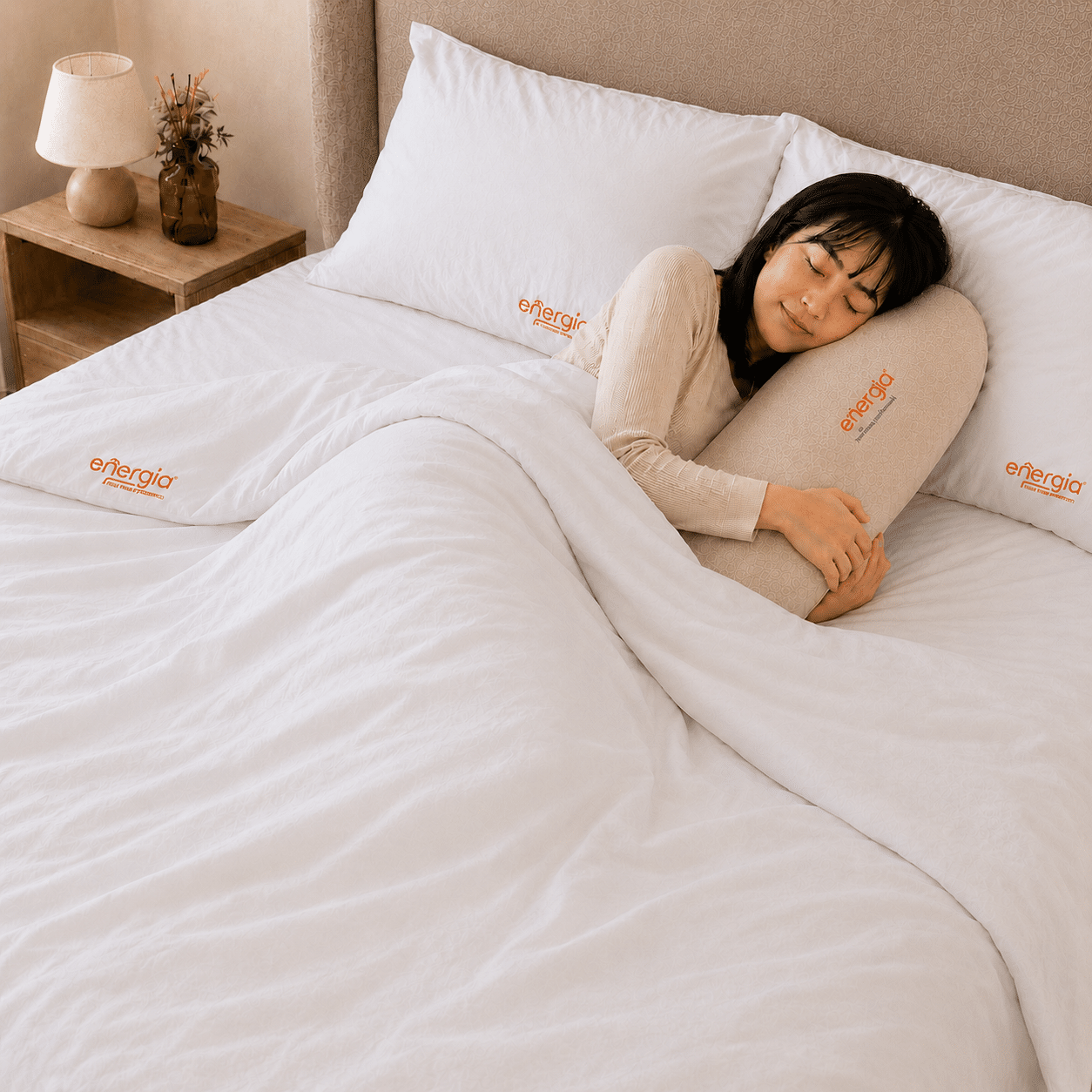 Sleeping System Set Comprises Mattress Pad, Comforter & Pillow (Single / Queen / King)