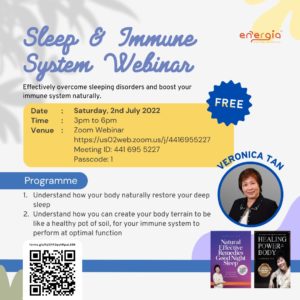 July Webinar Sleep & Immune System